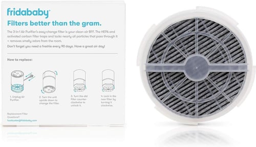 فلتر بديل من شركة فريدا بيبي لتنقية الهواء 3 في 1...
