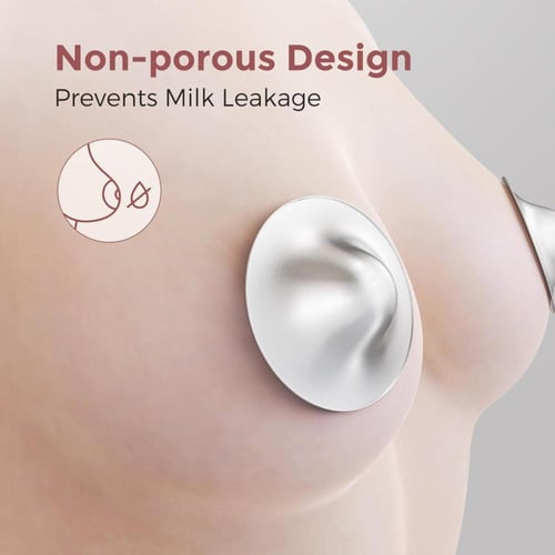 Momcozy – واقيات حلمة من الفضة النقية 999 للرضاعة...