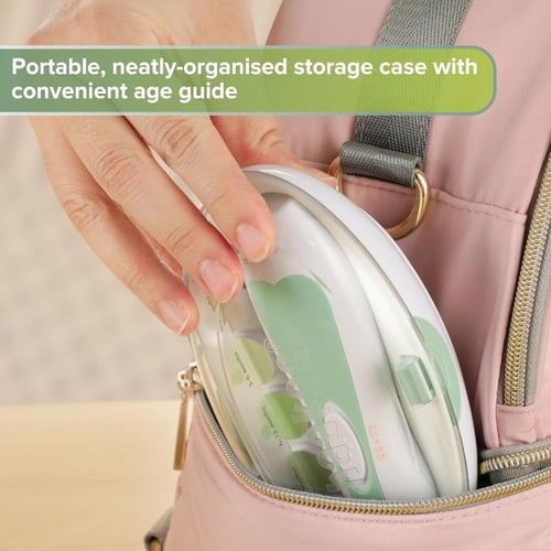 Haakka - مجموعة مبرد الأظافر للاطفال من هاكا (بطار...