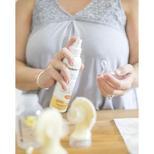 Medela Quick Clean بخاخ ماديلا المعقم الفوري لا يح...
