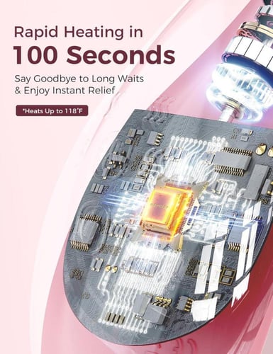 Momcozy – مدلك الثدي مع خاصية التسخين | لتحفيز تدف...