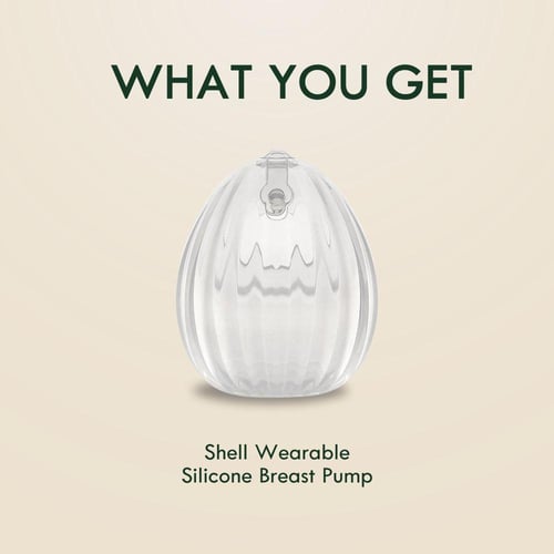 هاكا - مجمع الحليب الليدي بج السيليكون - ١ قطعة