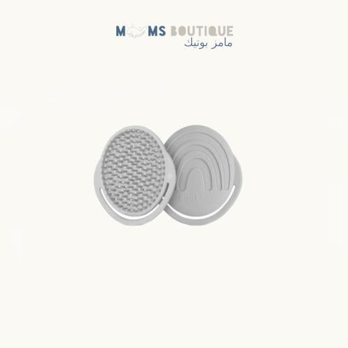 Haakaa - فرشاة استحمام هاكا - سليكون - رمادي غامق