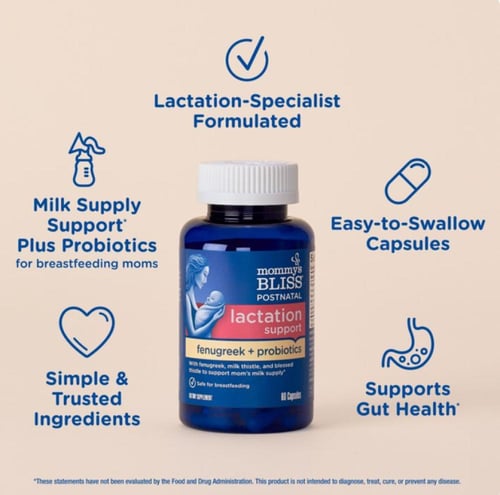 مكمل ادرار الحليب مدعم بالبكتيريا النافعة من mommy...