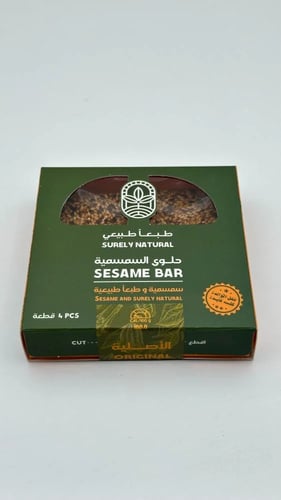 طبعا طبيعي- حلاوة سمسميه 4 قطع