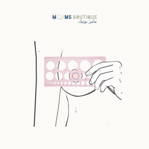 مسطرة قياس الحلمة