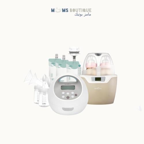 Spectra - مجموعة سبكترا S1 برو مع مسخن رضاعات وملح...