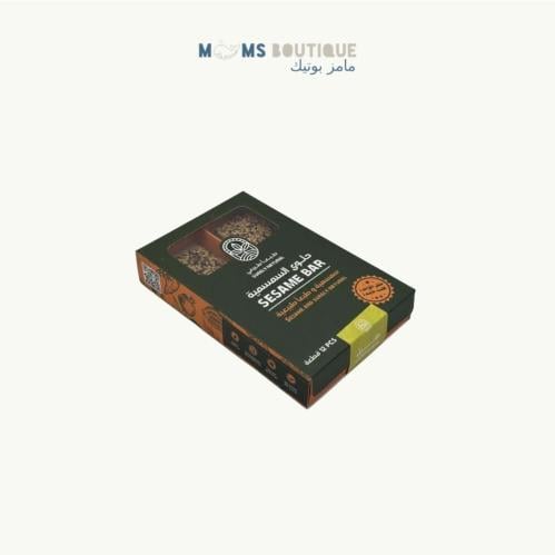 طبعا طبيعي- حلاوة سمسميه بدبس التمر والهيل 12 قطعة