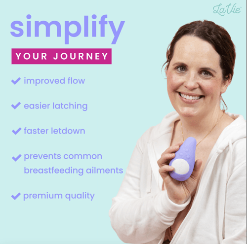 LaVie لافي - جهاز تدليك للرضاعة 3 في 1 قابل للتعدي...