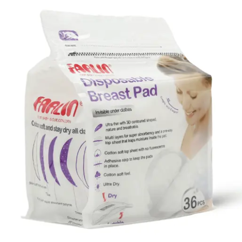 Farlin Disposable Milk Absorbent Cotton Pads - 36 Pads