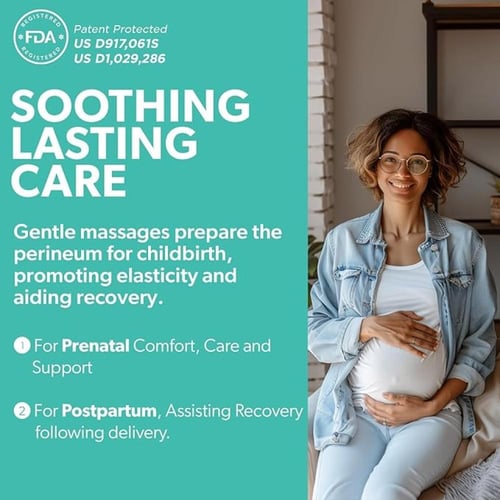 Perineal Massage Tool with 10 Vibration Modes عصا...