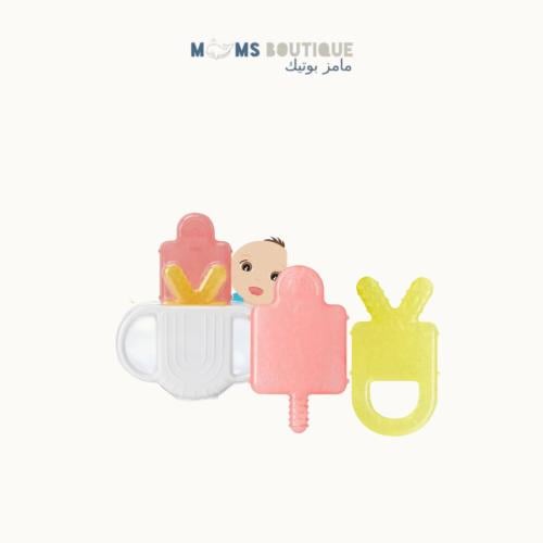 فريدا بيبي - frida baby عضاضة سيليكون بمقبض غير با...