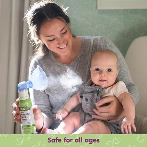 Boogie Micro-Mist Saline Inhaler بخار متنقل لا يحت...