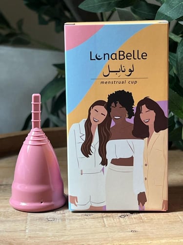 كوب الحيض من ماركة لونابيل LonaBelle menstrual cup