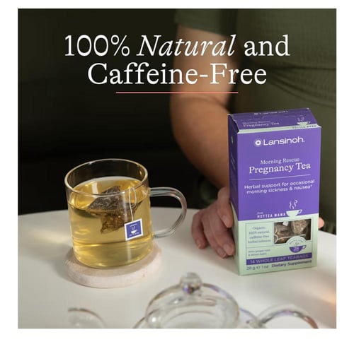 Lansinoh- شاي الغثيان الصباحي من لانسينوه