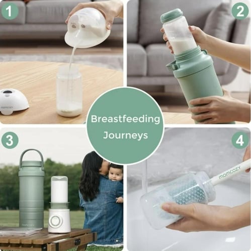 Momcozy - حافظة الحليب المشفوط من ممكوزي