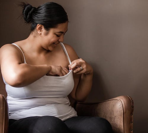 هاكا - مجمّعة الحليب الليدي بج السيليكون - 2 قطعة