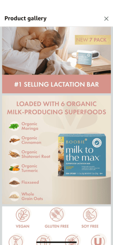 سناك بار المتكامل بنكهة التوت الأزرق من بوبي ميلك...