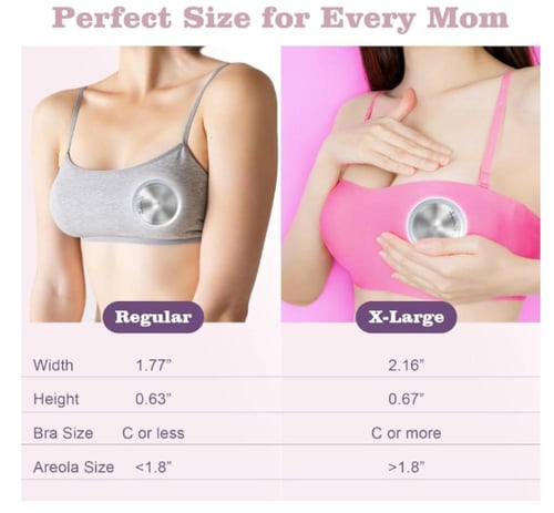 كاسات الفضة لعلاج تشقق الحلمة