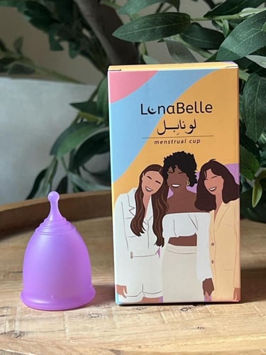 كوب الحيض من ماركة لونابيل LonaBelle menstrual cup