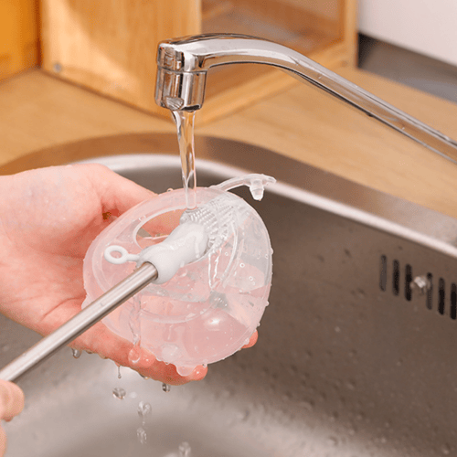 هاكا - مجمّعة الحليب الليدي بج السيليكون - 2 قطعة