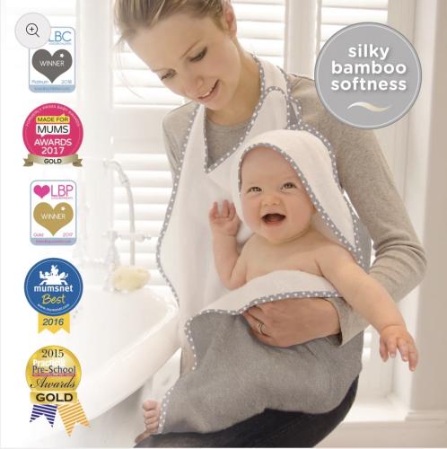 Cuddledry - منشفة استحمام للأطفال من البامبو – بال...