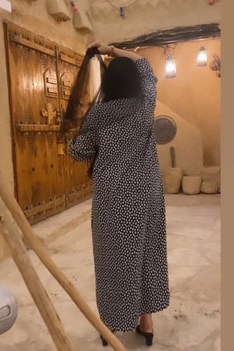 جلابية فري سايز فستان