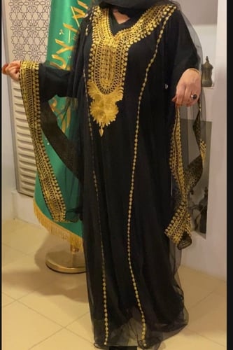 النشل النجدي مع طرحة حسب الأختيار والبرقع نشل اليو...