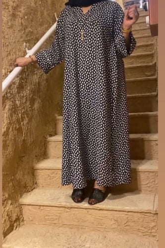 جلابية فري سايز فستان