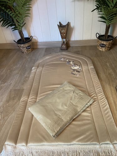 سجادة صلاة اسفنج مريحة لكبار السن مع جلال صلاة مكس...