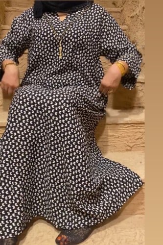 جلابية فري سايز فستان