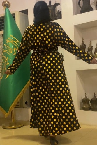 جلابيه جميلة مع طرحة الأولين تل وحزام