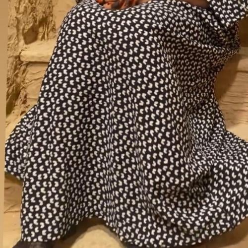 جلابية فري سايز فستان