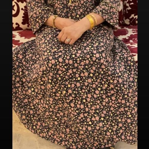جلابية فري سايز. فستان