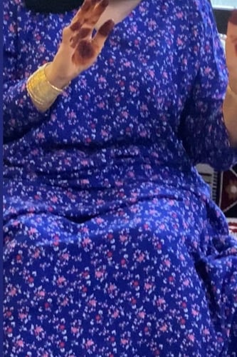 جلابيه وسروال داخلي طويل واسع بكرسي .طقم قطعتين