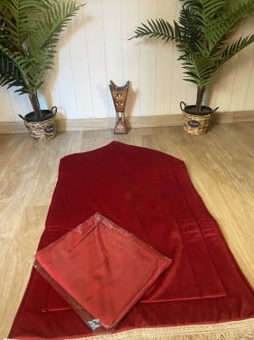 سجادة صلاة اسفنج مريحه وشرشف صلاة