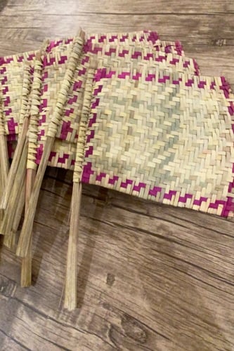 مهفة سعف النخل (خوص )