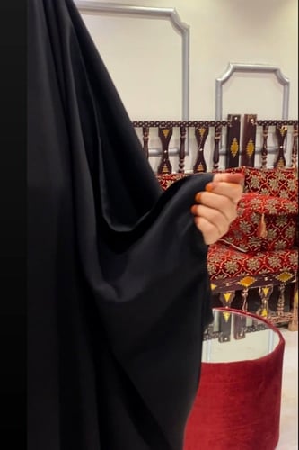 عباية راس بطقطق مع طرحة