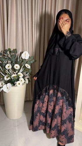 عباية سوبر ندى مع دانتيل