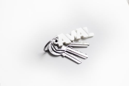 ميدالية مفاتيح ثلاثية الابعاد ( اسماء )