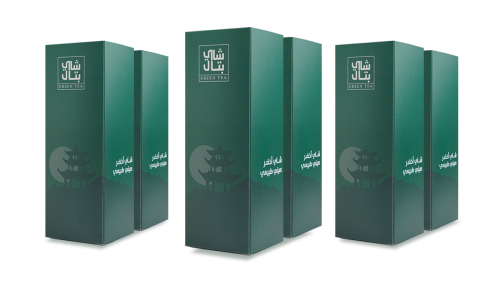 6 بوكسات شاي بتال الاخضر لـ 6 أشهر