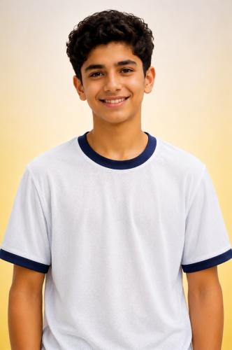 بلوزة رياضة خط كحلي