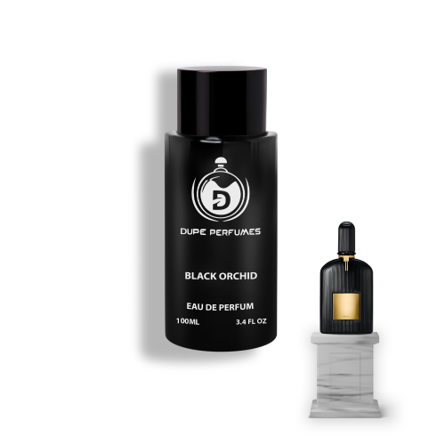 Double Black Orchid