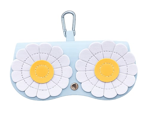 حافظة نظارات جلد بأشكال عصرية وألوان متنوعة