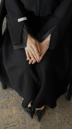 عباية فليرٱ اسود