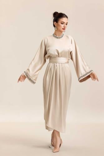 جلابيه ستان مطرز