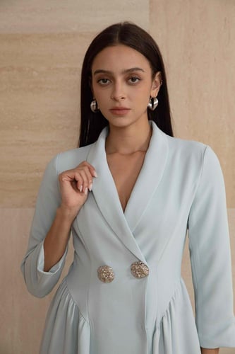 فستان ميدي تيفاني