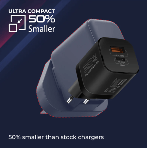 بروميت شاحن جدراي سريع PowerPort-33
