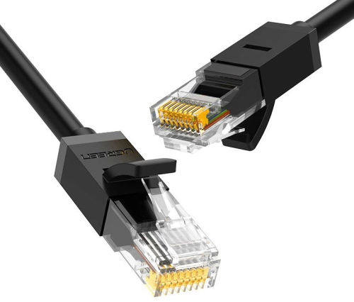 يوجرين كيبل ايثرنت CAT6 U/UTP بطول 5 متر لون اسود