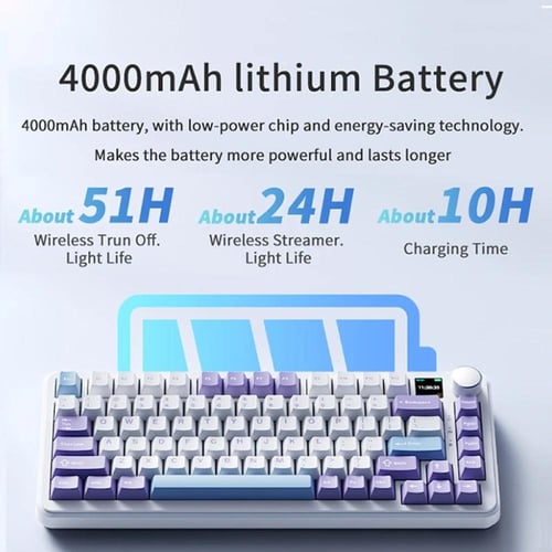 لوحة مفاتيح ميكانيكية AJAZZ AK820 MAX